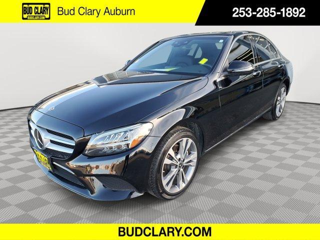 used 2021 Mercedes-Benz C-Class car, priced at $27,891