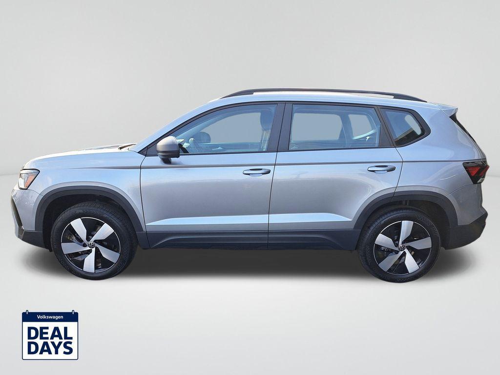 new 2025 Volkswagen Taos car, priced at $28,721