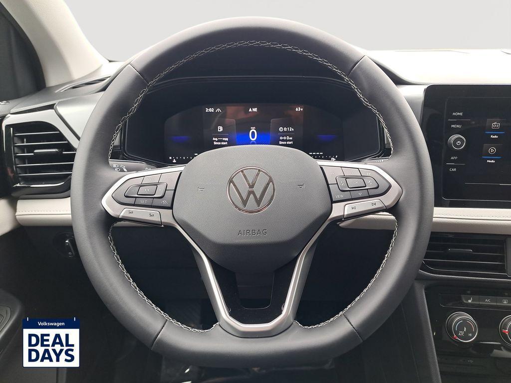 new 2025 Volkswagen Taos car, priced at $28,721