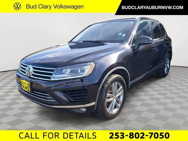 used 2015 Volkswagen Touareg car, priced at $16,995