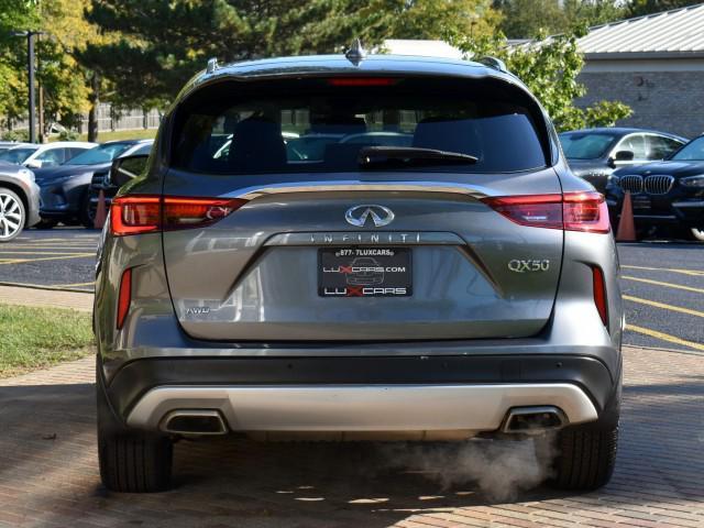 used 2021 INFINITI QX50 car, priced at $21,444