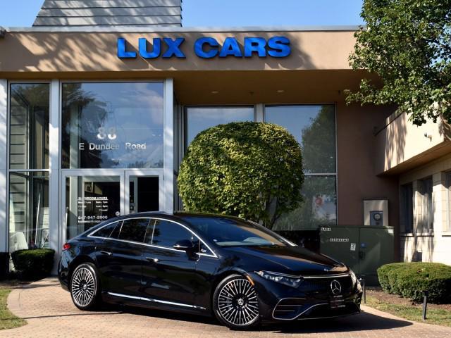 used 2022 Mercedes-Benz EQS 580 car, priced at $40,594