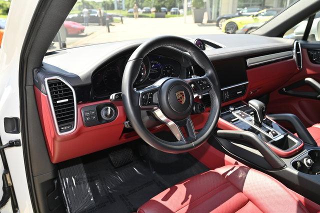 used 2023 Porsche Cayenne E-Hybrid Coupe car, priced at $89,880