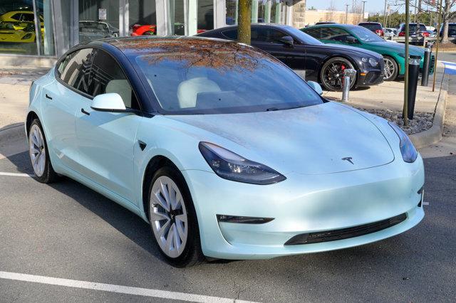 used 2021 Tesla Model 3 car, priced at $23,820