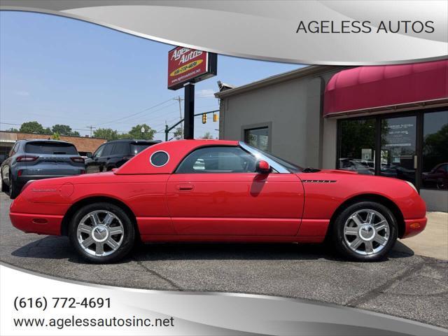 used 2002 Ford Thunderbird car, priced at $10,995