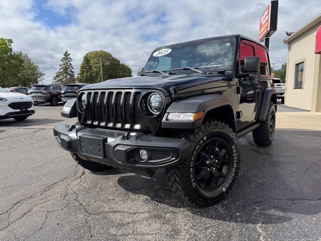 used 2023 Jeep Wrangler car, priced at $31,995