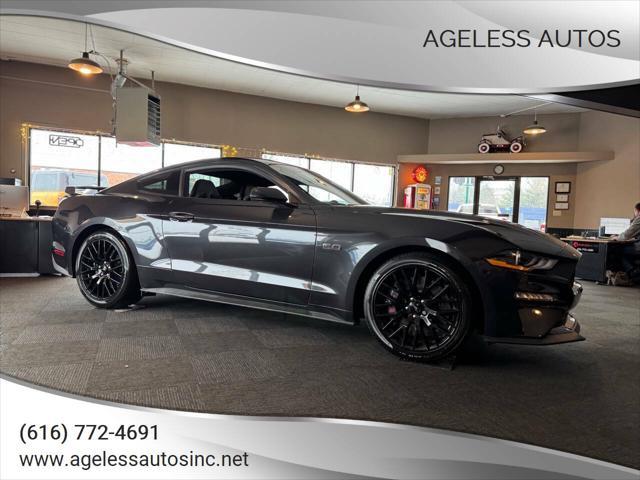 used 2022 Ford Mustang car, priced at $41,995