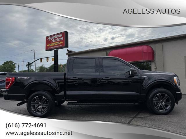 used 2022 Ford F-150 car, priced at $38,995
