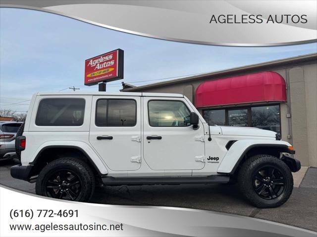 used 2021 Jeep Wrangler Unlimited car, priced at $30,995