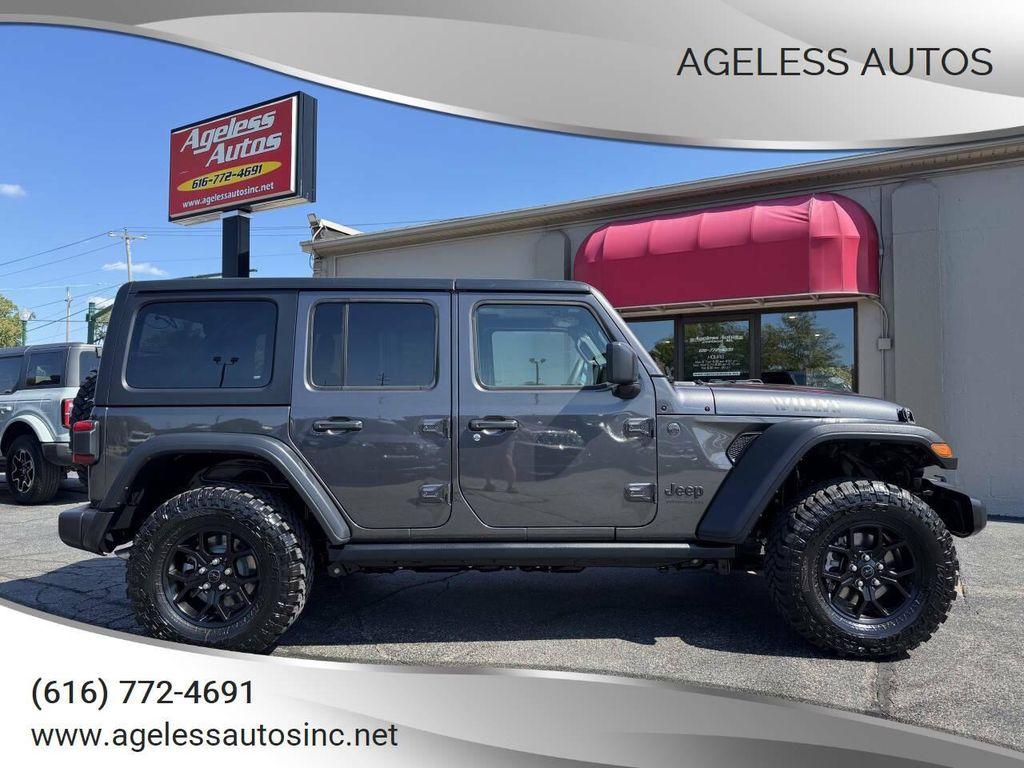 used 2024 Jeep Wrangler car, priced at $40,995