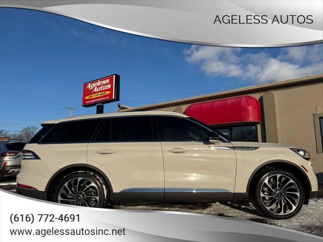 used 2023 Lincoln Aviator car, priced at $54,995