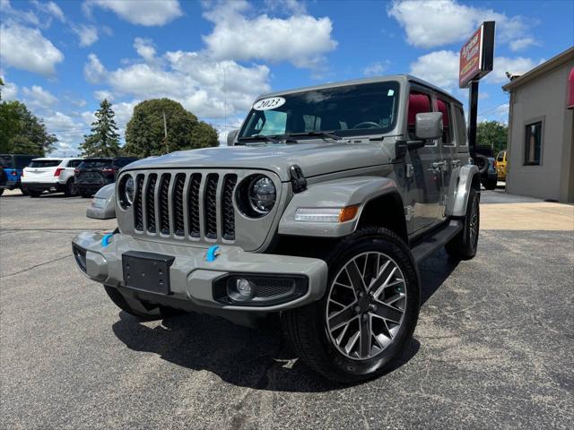 used 2023 Jeep Wrangler 4xe car, priced at $39,995