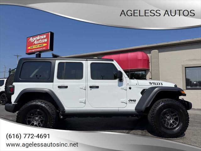 used 2023 Jeep Wrangler car, priced at $37,995