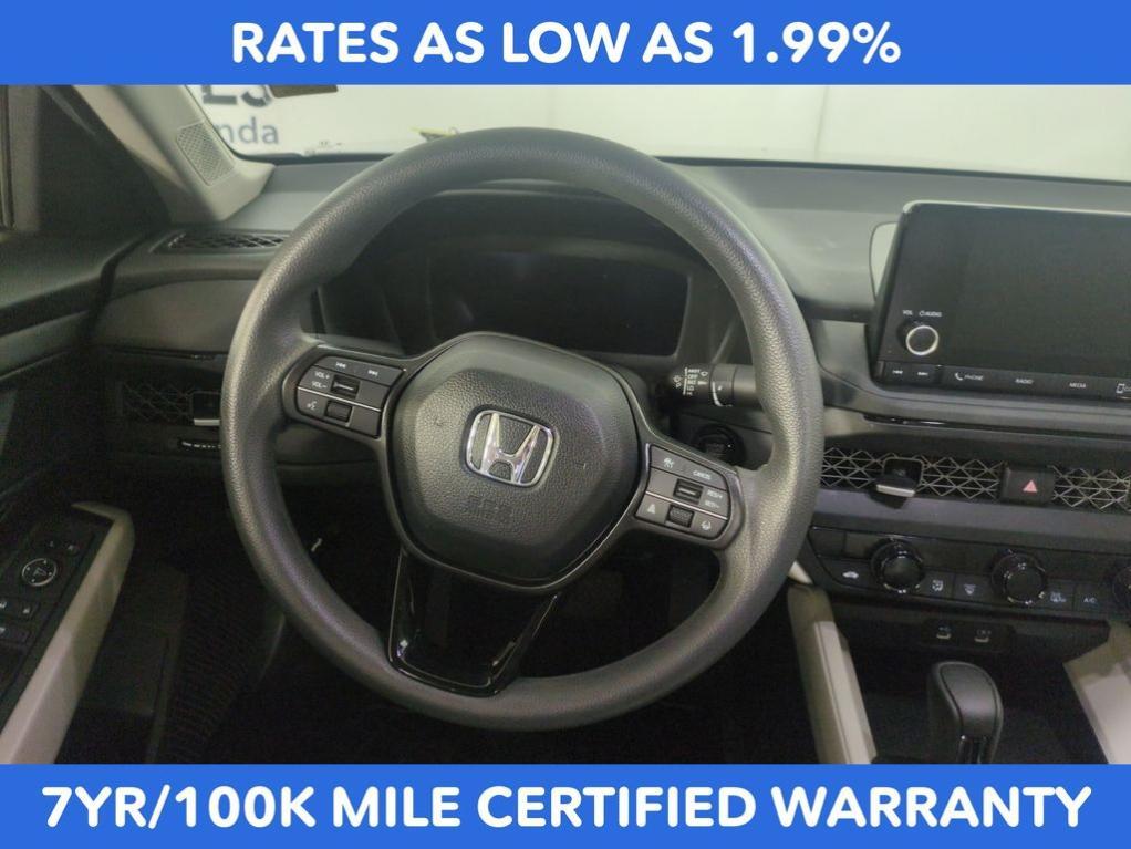 used 2024 Honda Accord car, priced at $27,499
