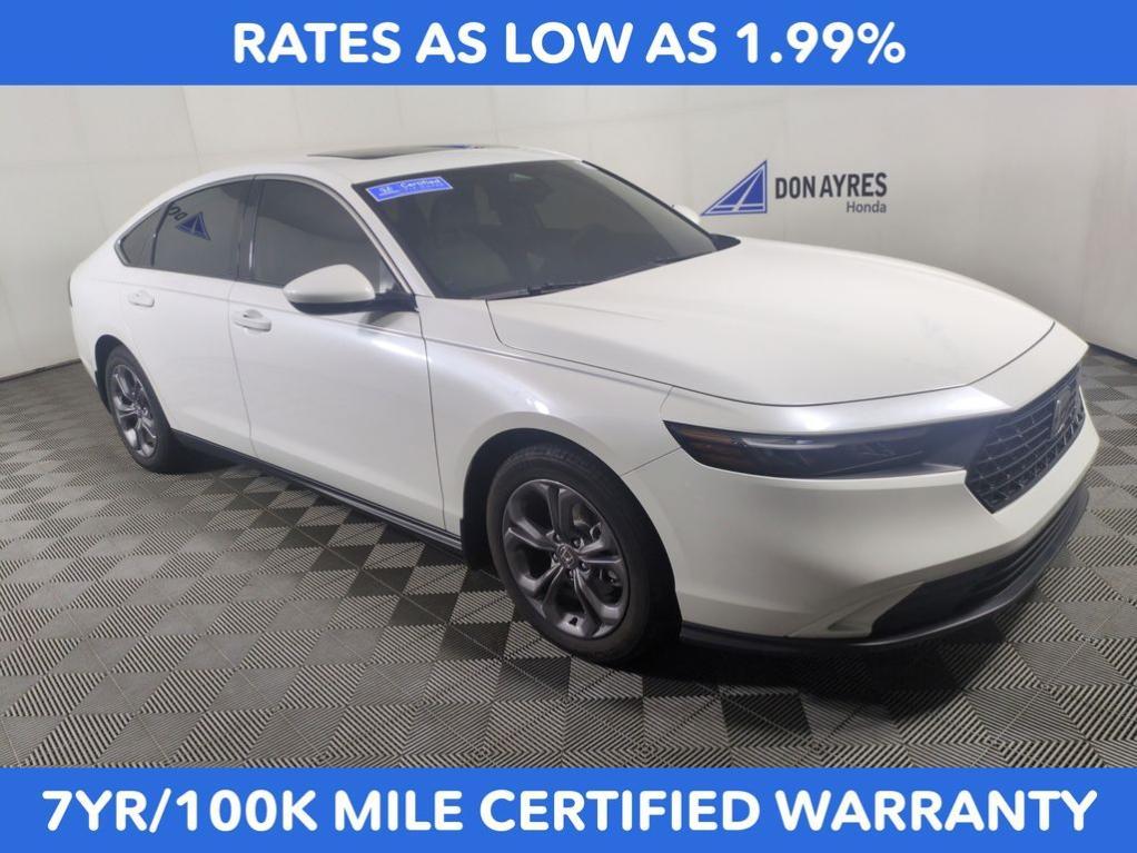 used 2024 Honda Accord car, priced at $27,499