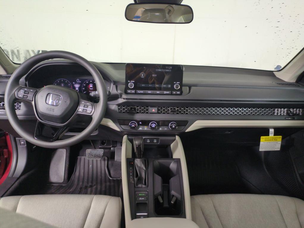 new 2025 Honda Accord car, priced at $30,844