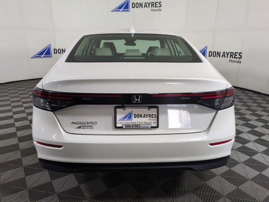 new 2025 Honda Accord car, priced at $29,845