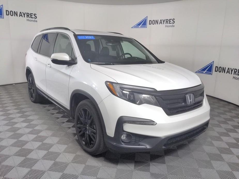 used 2021 Honda Pilot car, priced at $31,641