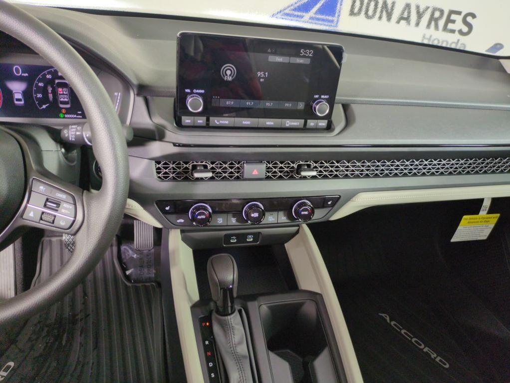 new 2025 Honda Accord car, priced at $32,609