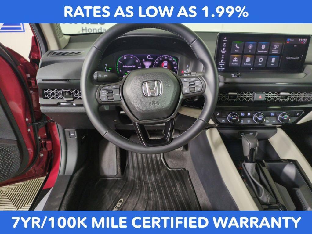 used 2024 Honda Accord Hybrid car, priced at $28,989