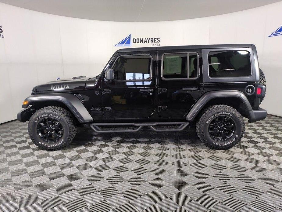 used 2021 Jeep Wrangler Unlimited car, priced at $29,999