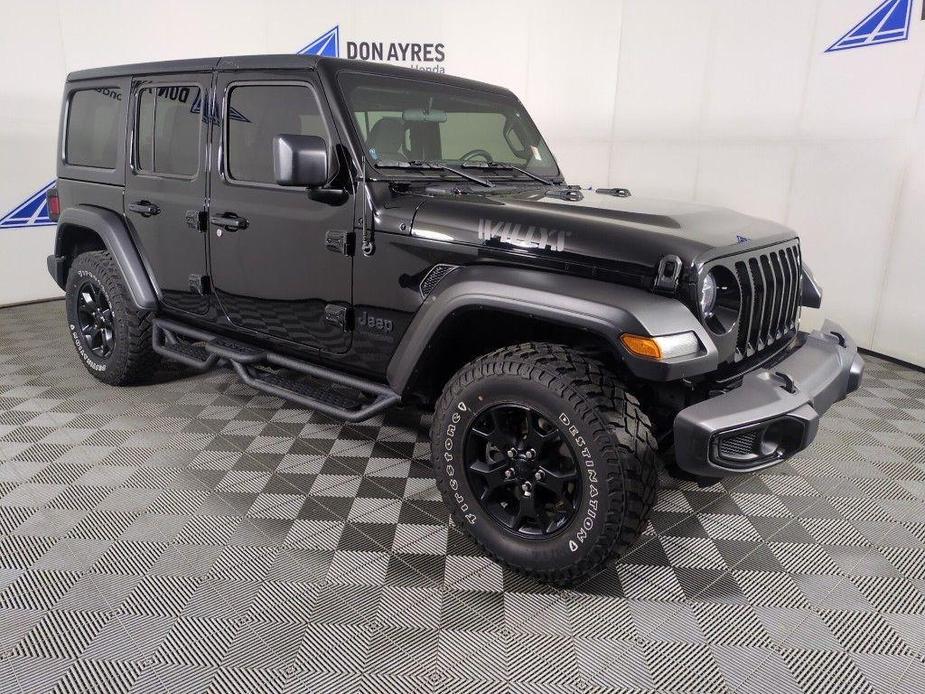 used 2021 Jeep Wrangler Unlimited car, priced at $29,999