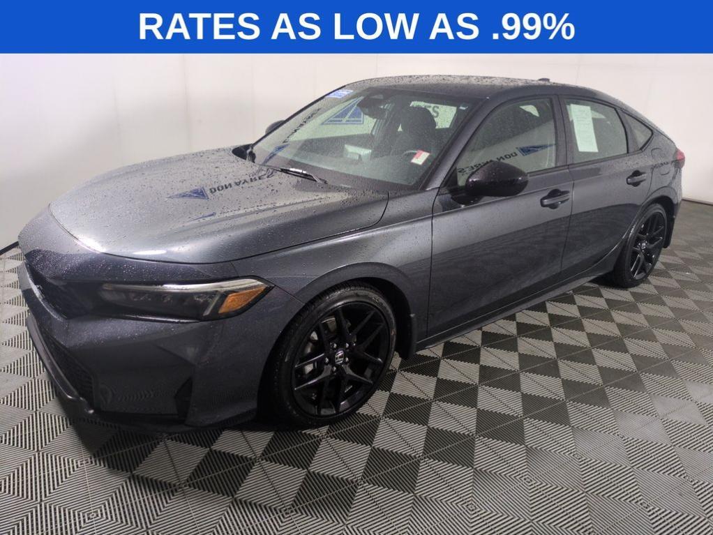 used 2025 Honda Civic car, priced at $25,698
