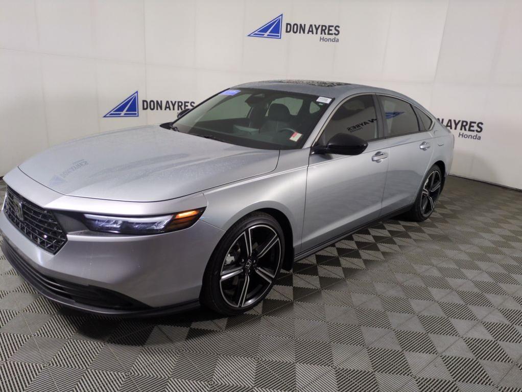 used 2024 Honda Accord Hybrid car, priced at $28,926