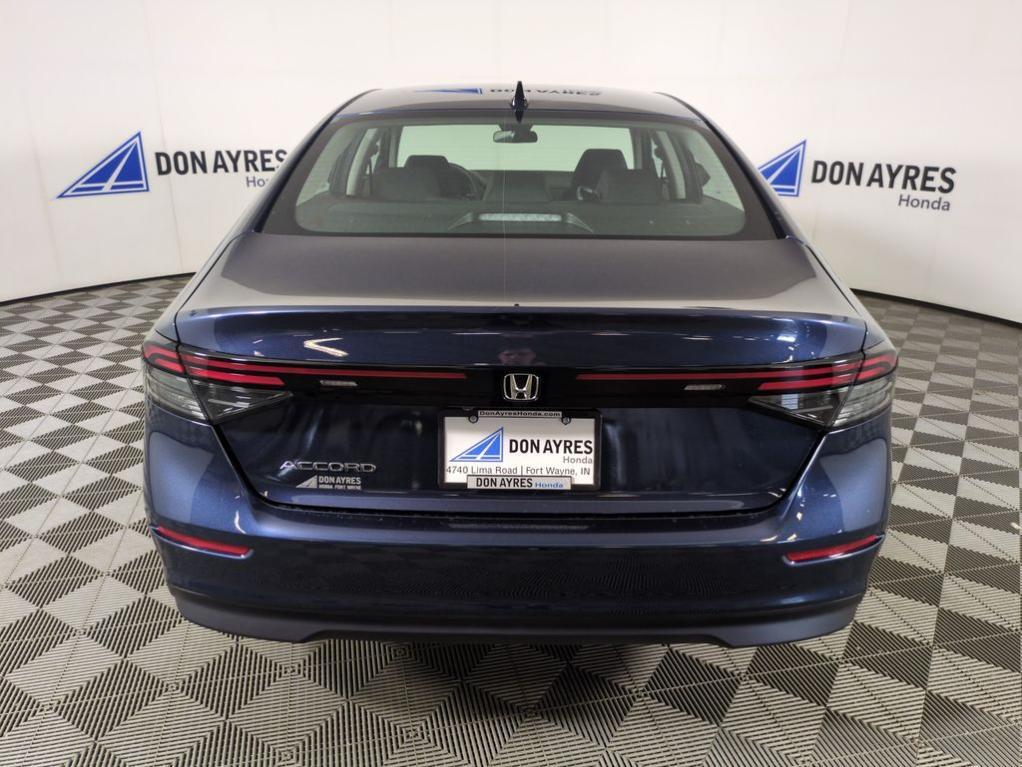 new 2025 Honda Accord car, priced at $30,807