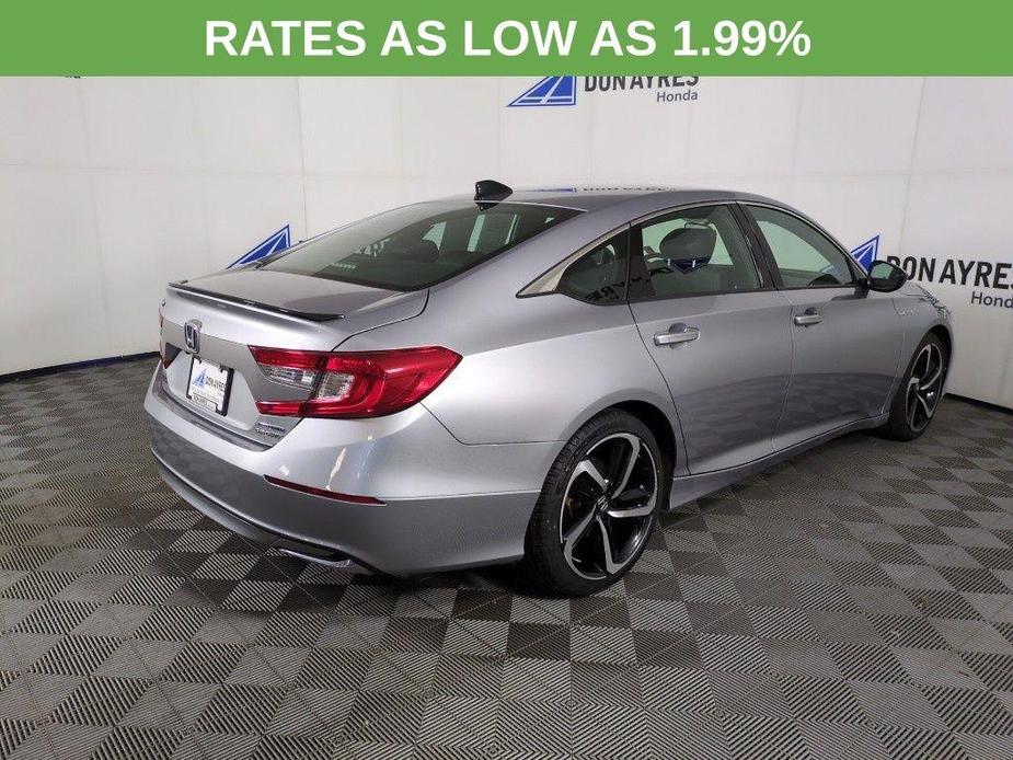 used 2022 Honda Accord Hybrid car, priced at $25,399