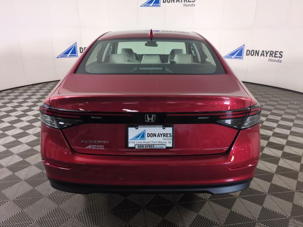 new 2025 Honda Accord car, priced at $30,844