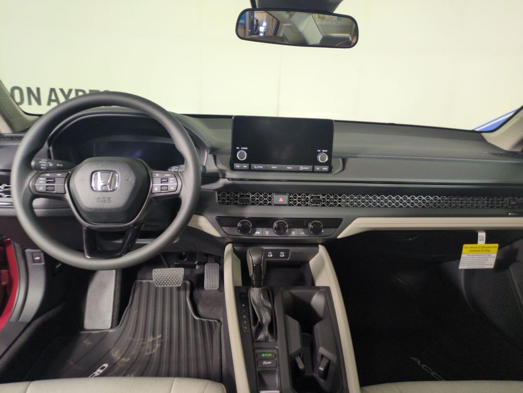 new 2025 Honda Accord car, priced at $30,844