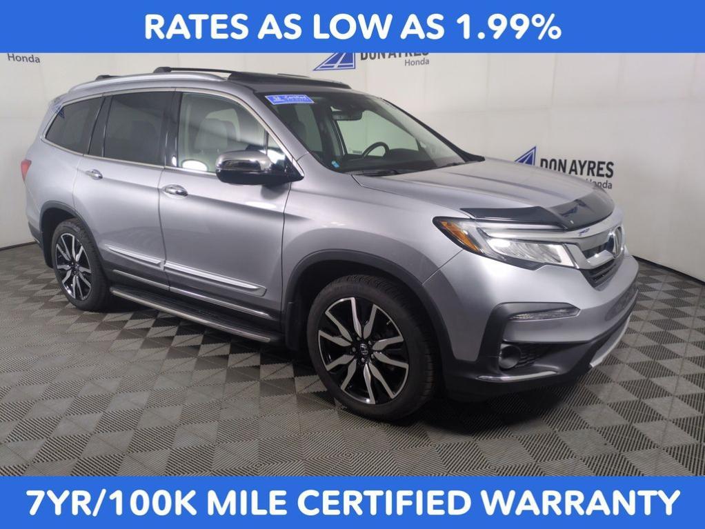 used 2022 Honda Pilot car, priced at $34,499