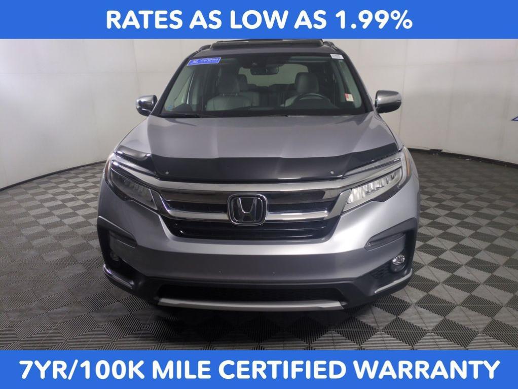 used 2022 Honda Pilot car, priced at $34,499