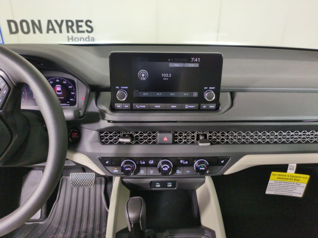 new 2025 Honda Accord car, priced at $33,064