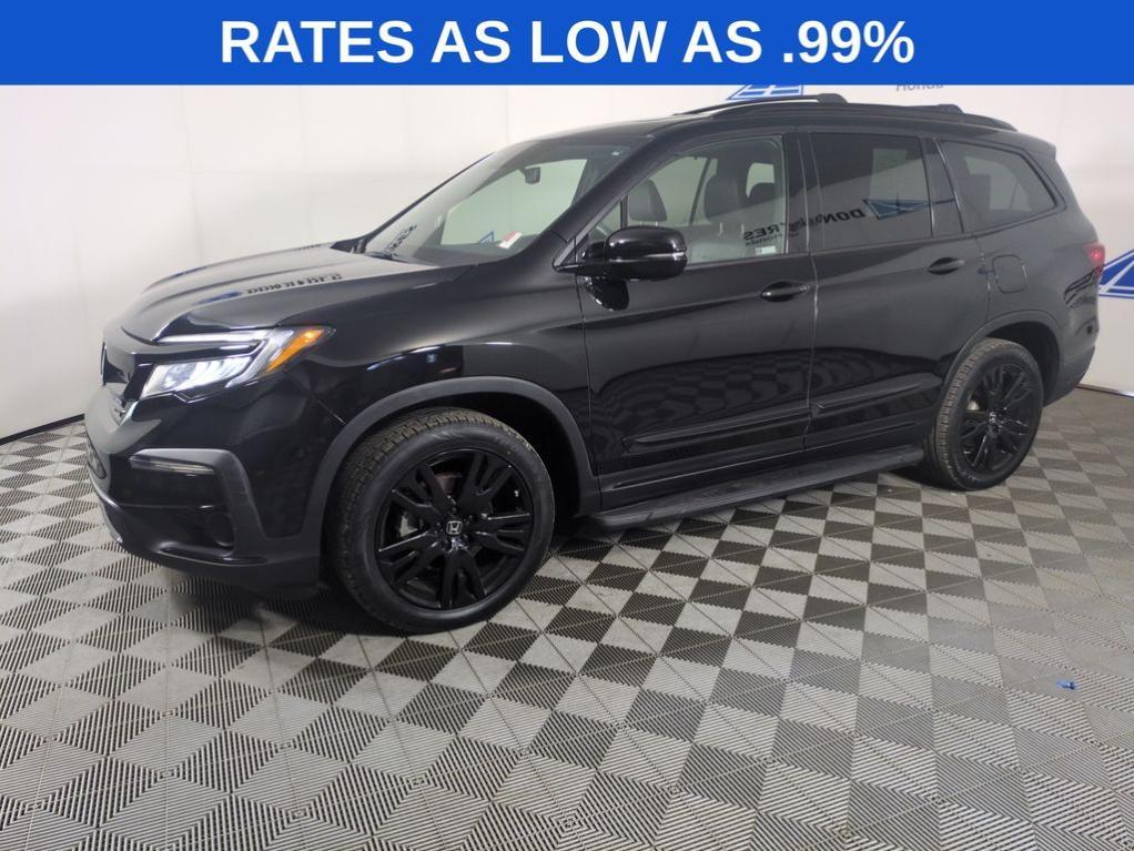 used 2022 Honda Pilot car, priced at $36,834