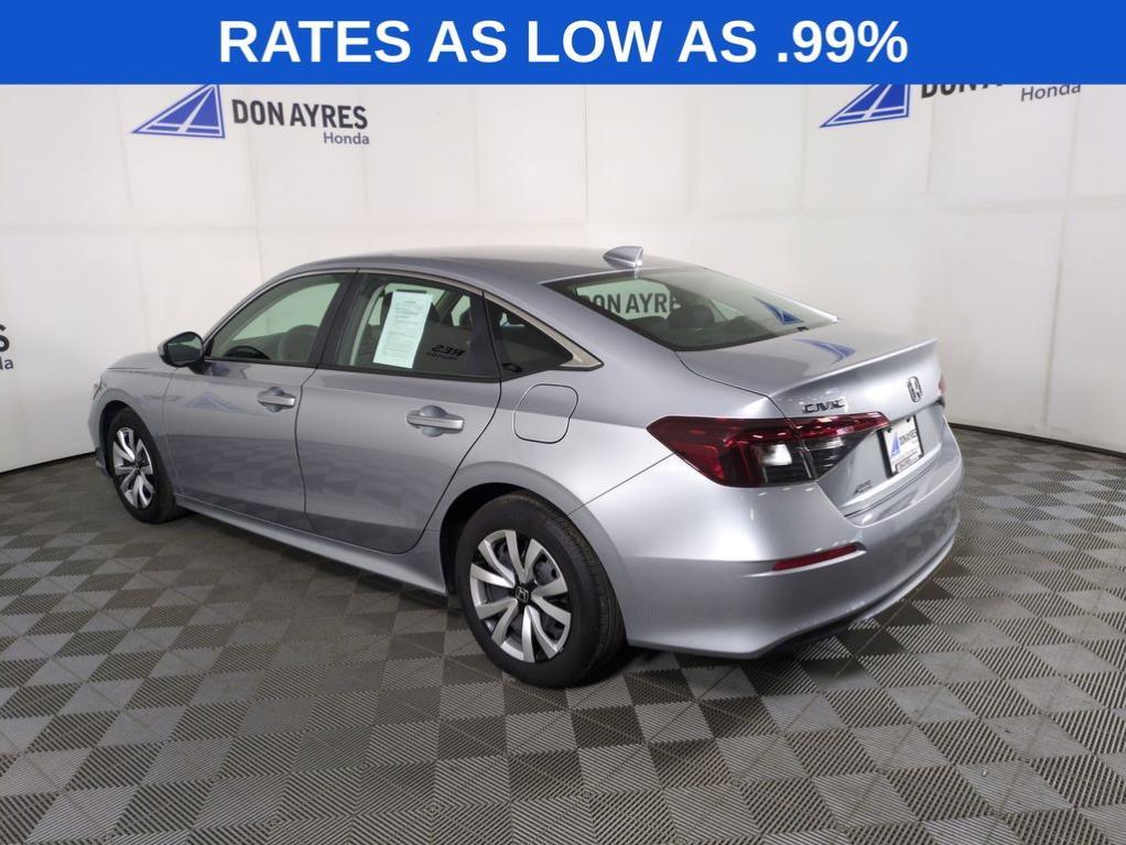 used 2025 Honda Civic car, priced at $23,999