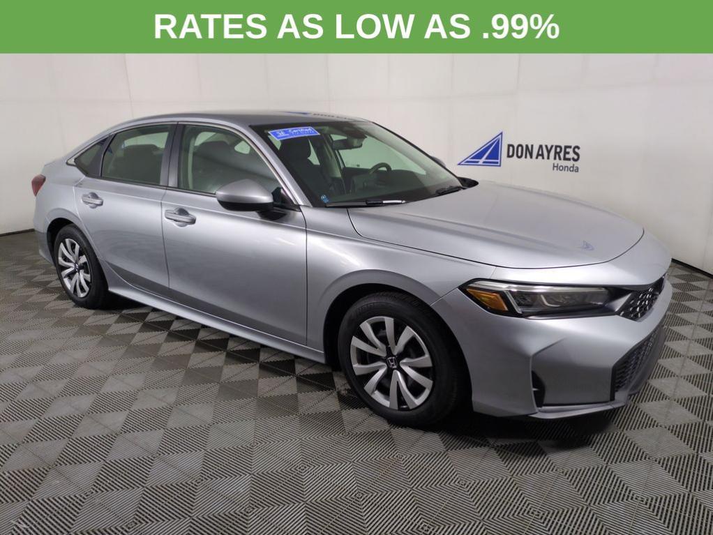 used 2025 Honda Civic car, priced at $24,985