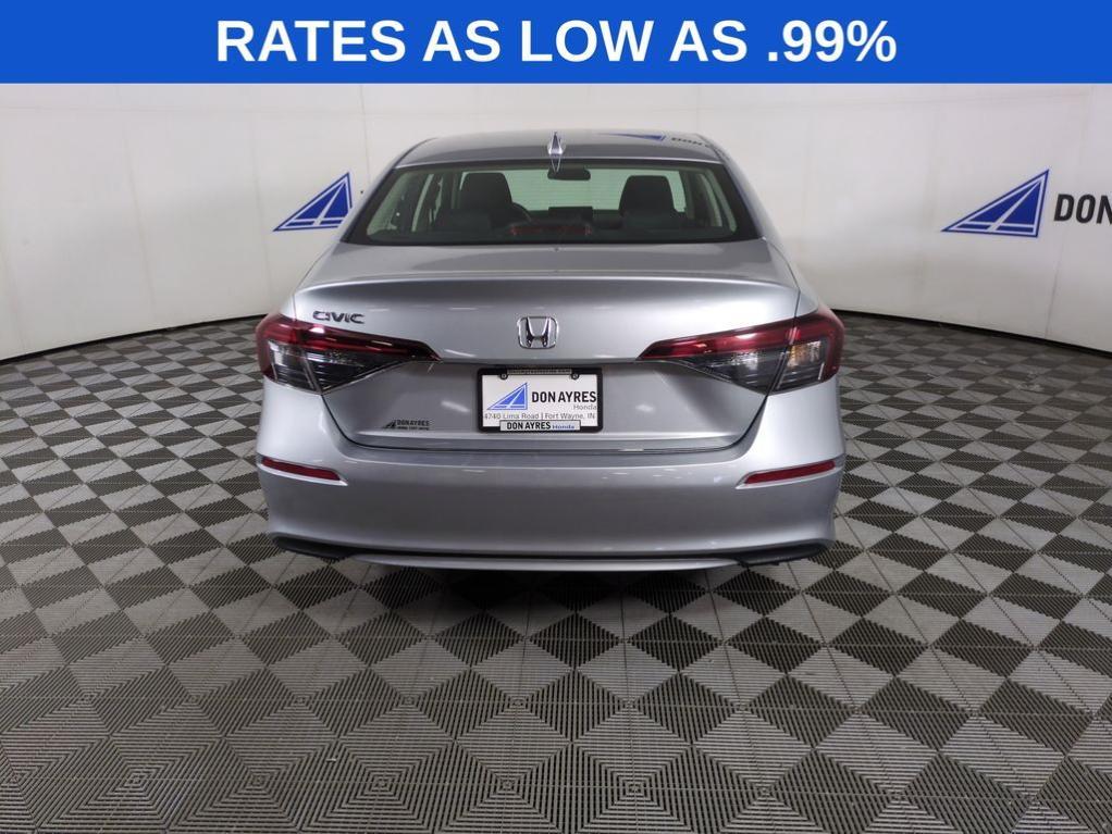used 2025 Honda Civic car, priced at $23,999