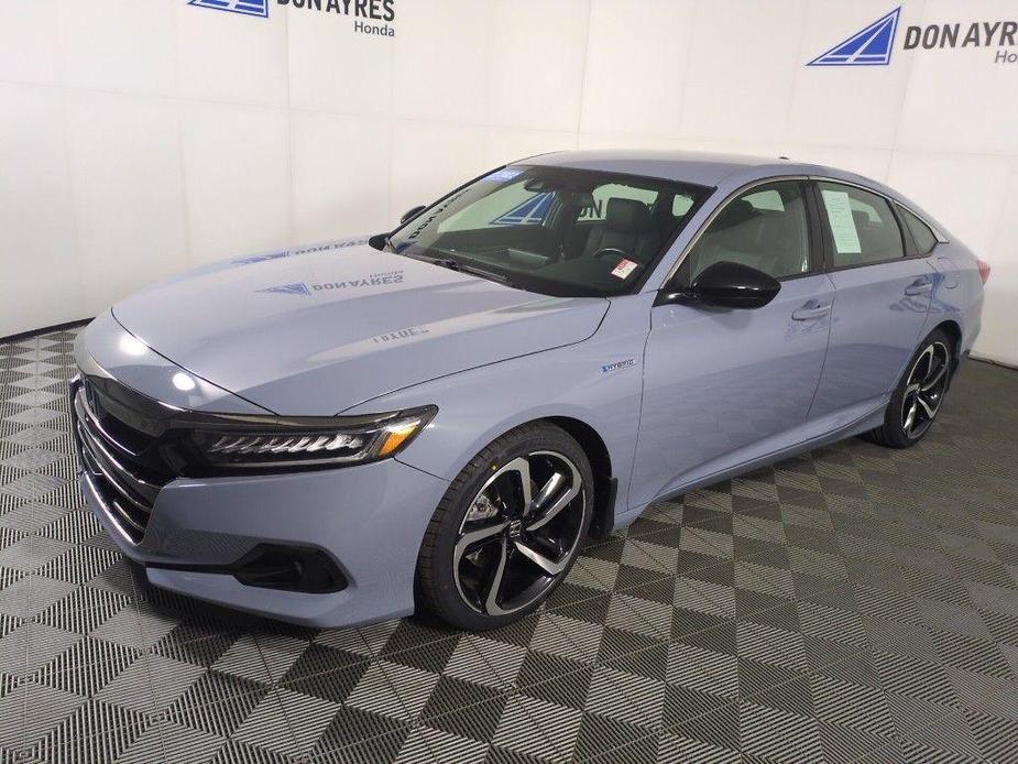 used 2022 Honda Accord Hybrid car, priced at $27,876