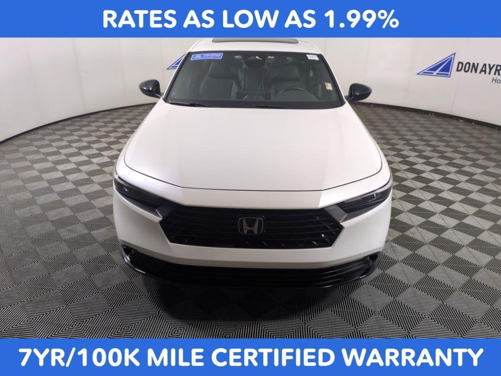 used 2024 Honda Accord Hybrid car, priced at $28,986