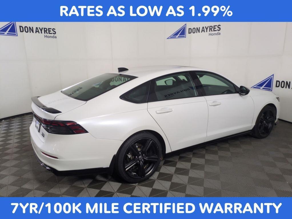 used 2024 Honda Accord Hybrid car, priced at $28,986