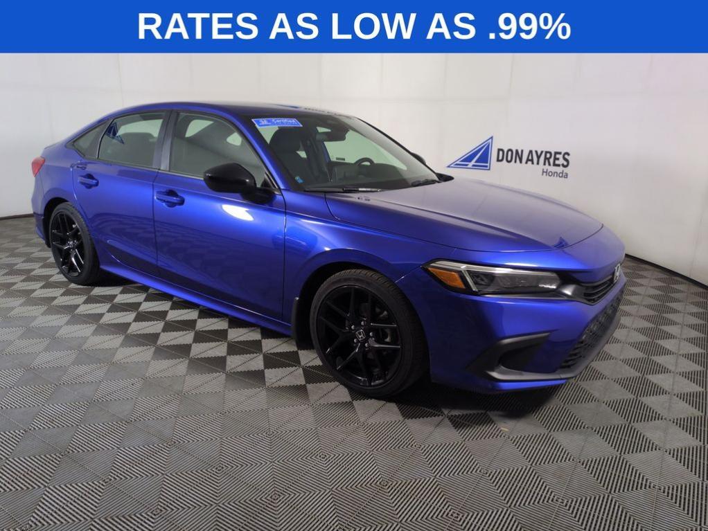 used 2023 Honda Civic car, priced at $24,869