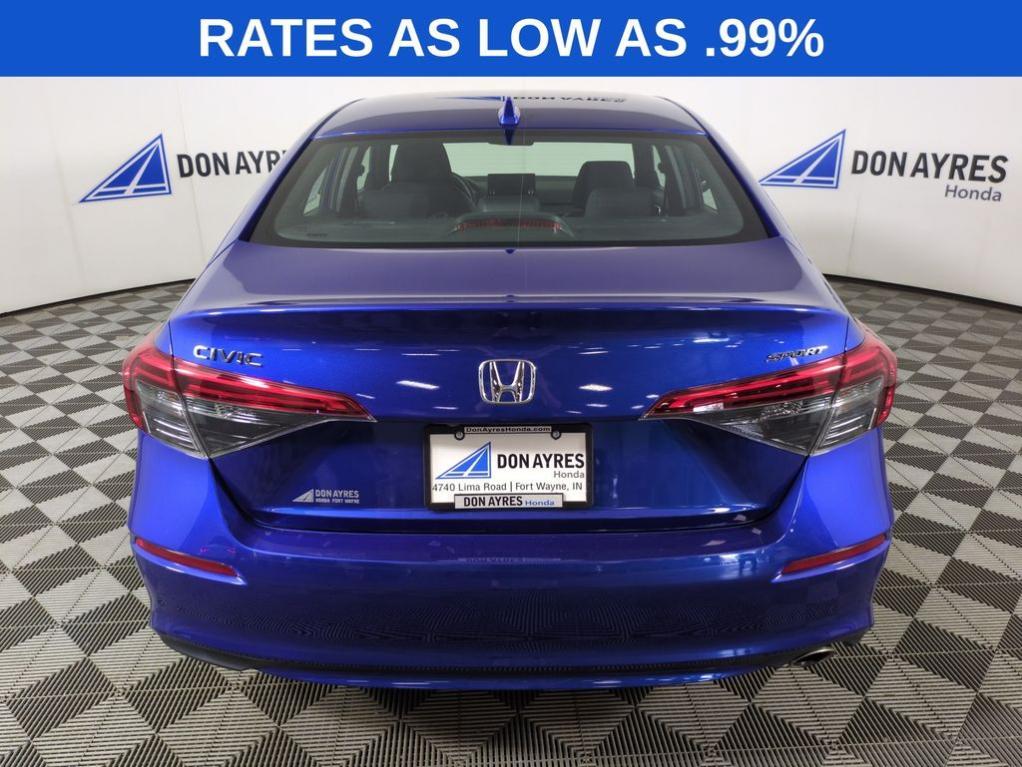 used 2023 Honda Civic car, priced at $24,869
