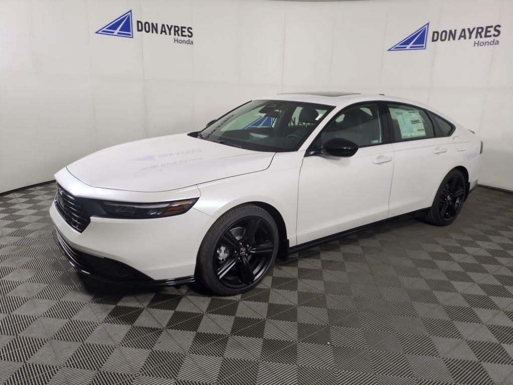 new 2025 Honda Accord Hybrid car, priced at $37,879