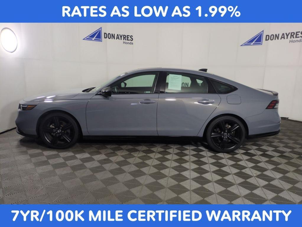 used 2023 Honda Accord Hybrid car, priced at $27,999