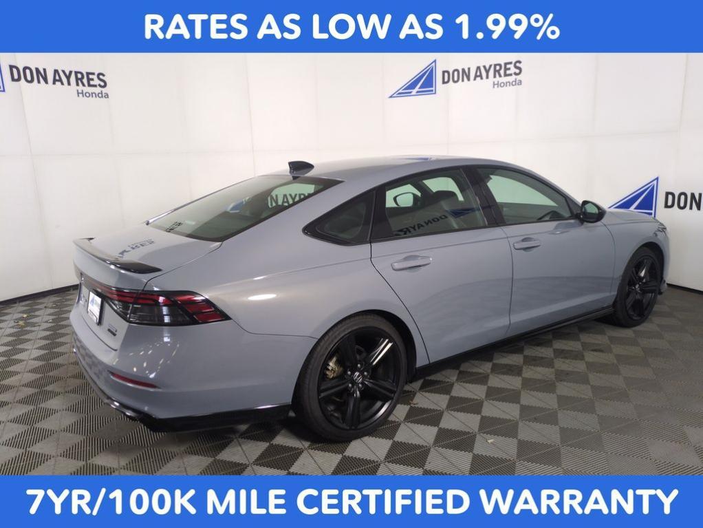 used 2023 Honda Accord Hybrid car, priced at $27,999