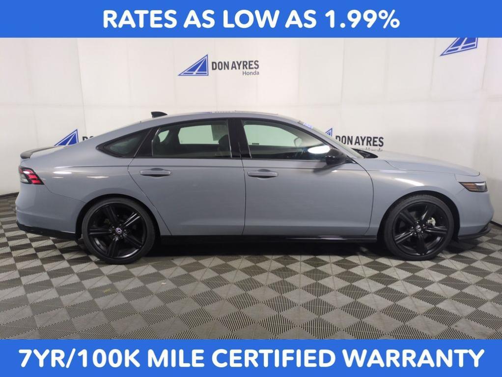 used 2023 Honda Accord Hybrid car, priced at $27,999