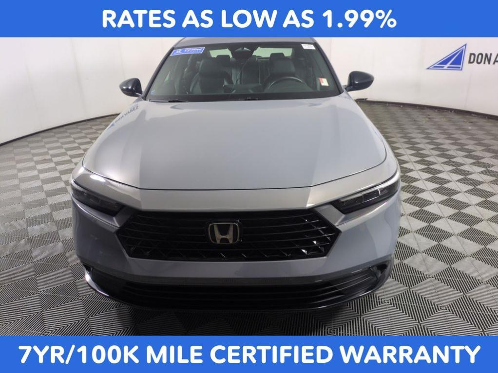 used 2023 Honda Accord Hybrid car, priced at $27,999