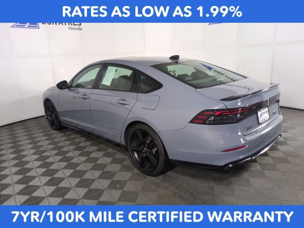 used 2023 Honda Accord Hybrid car, priced at $27,999